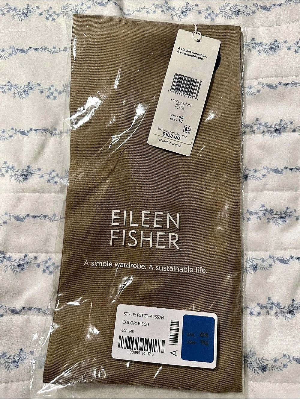 Eileen Fisher Biscu Scarf